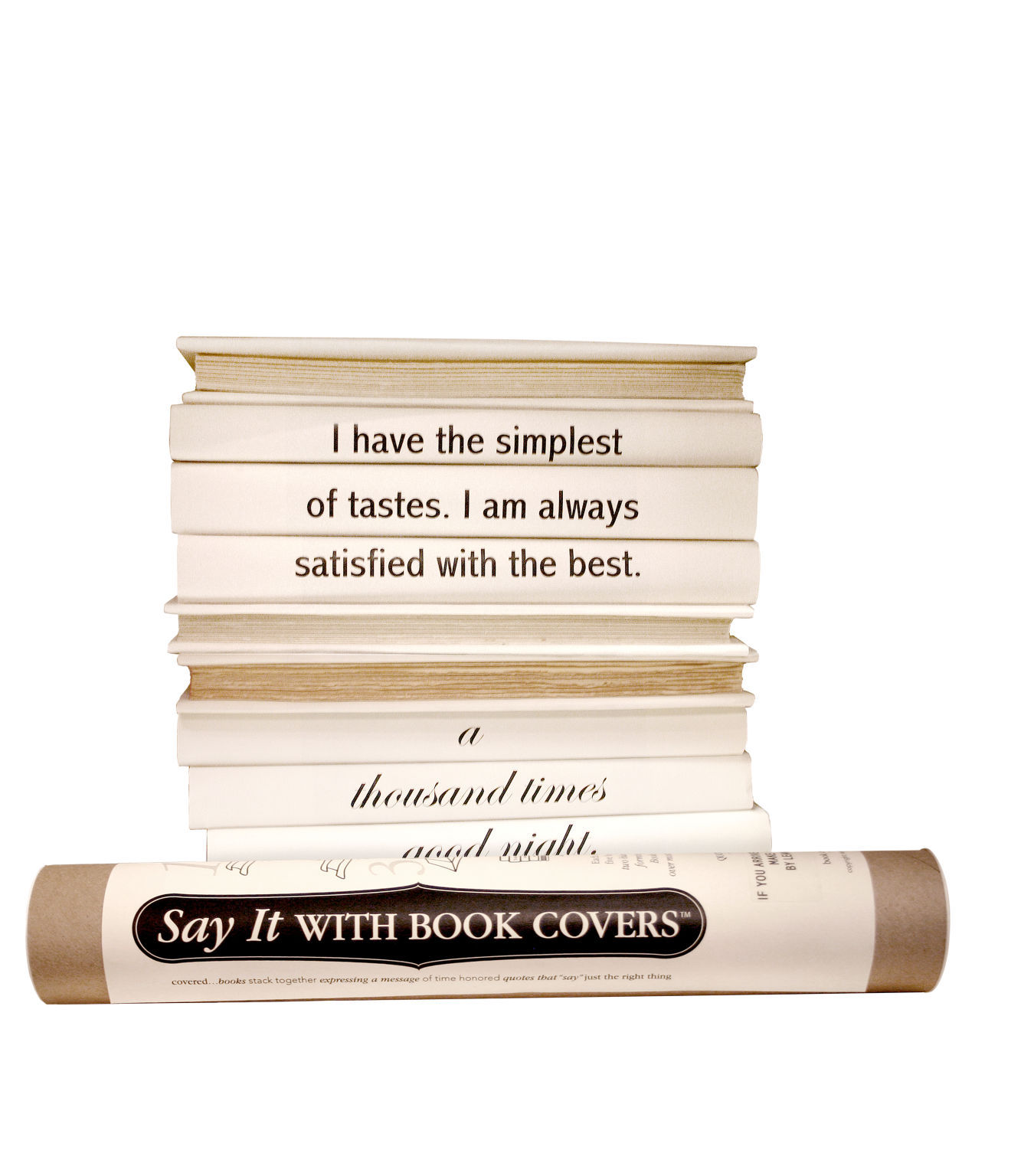 Say it with Book Covers